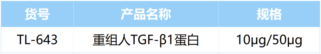 yl23455永利官网重组人TGF-β1蛋白